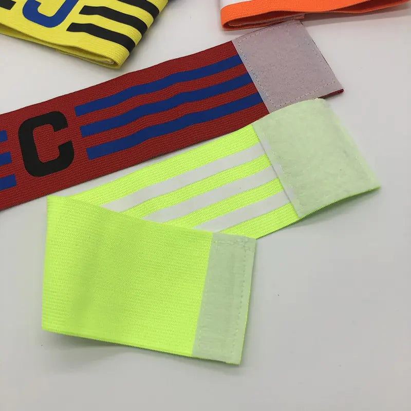 Professional Football Armband Nylon Adjustable Soccer Arm Band