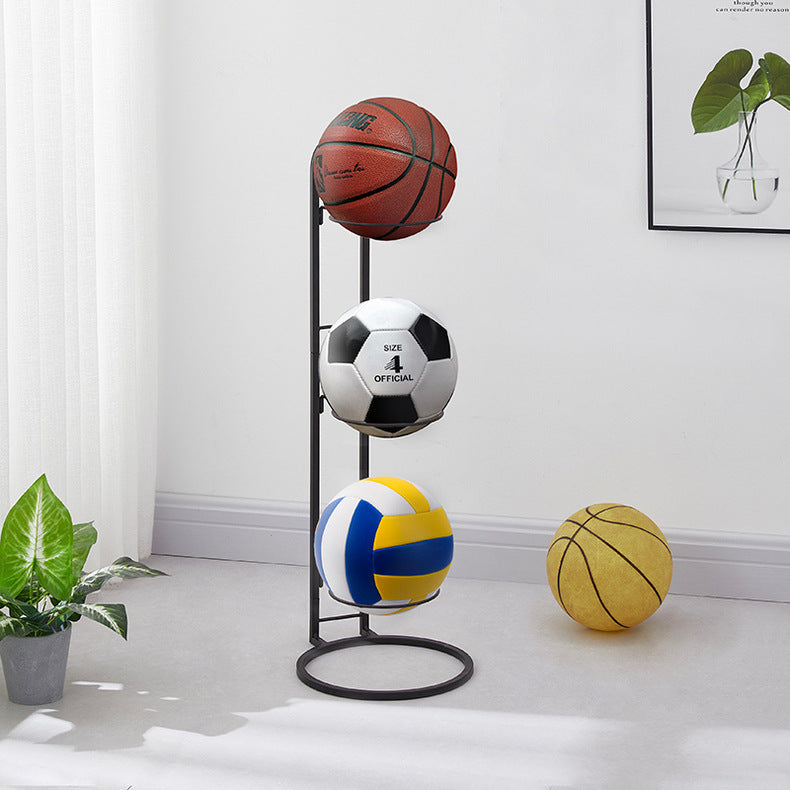 Indoor Kids Football Volleyball Storage Rack