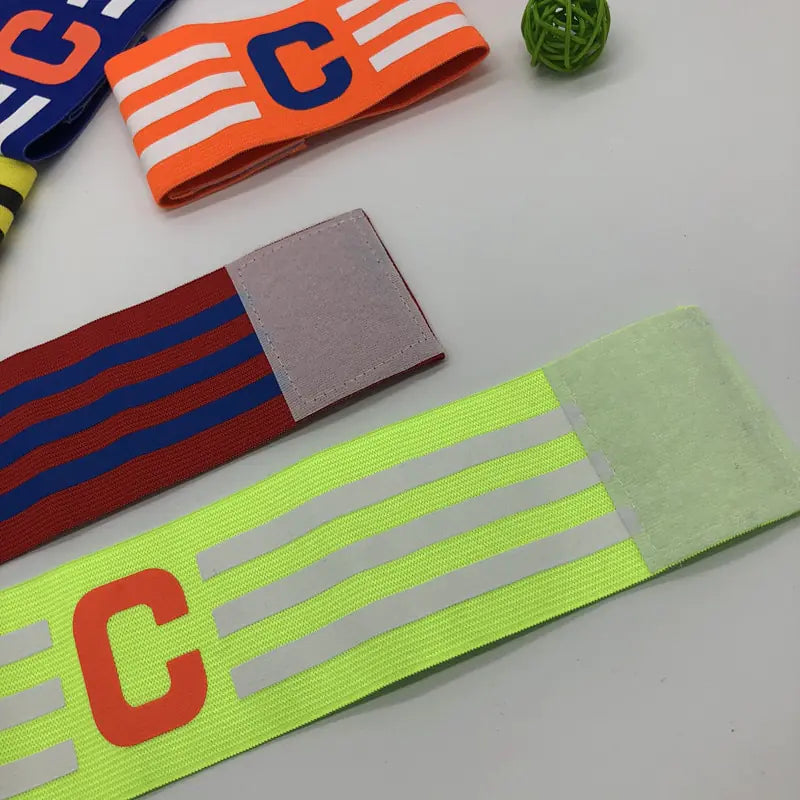 Professional Football Armband Nylon Adjustable Soccer Arm Band