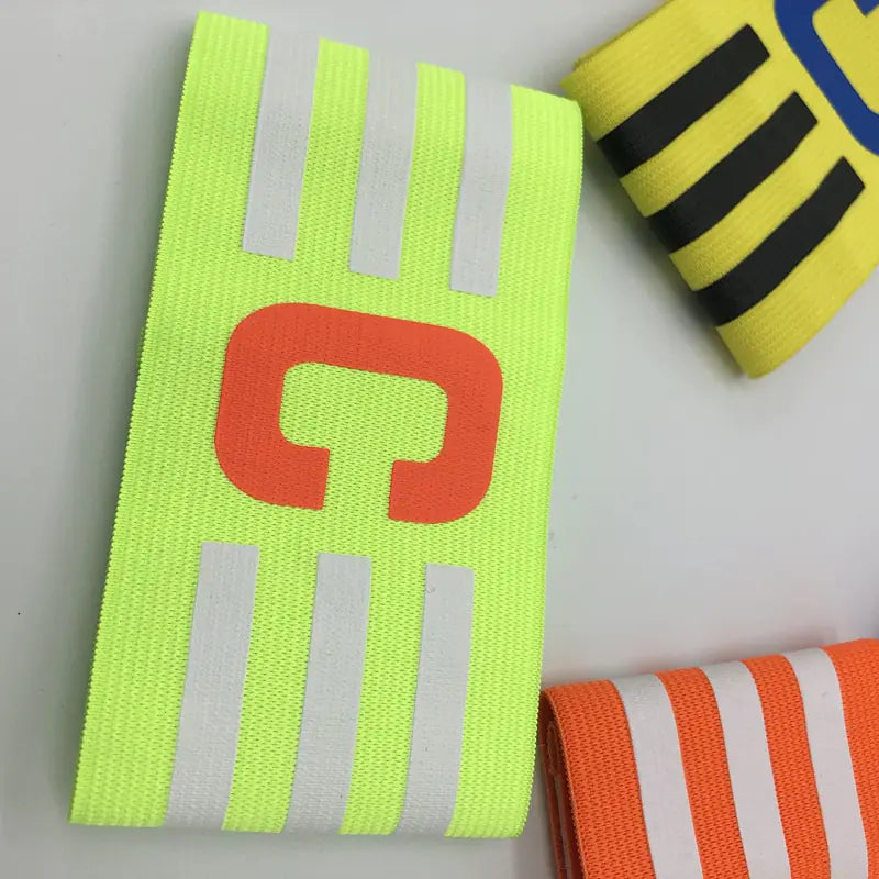 Professional Football Armband Nylon Adjustable Soccer Arm Band